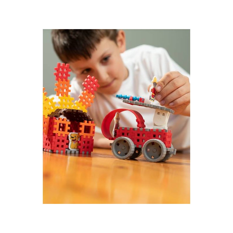 Mini Gofri tűzoltóállomás - Marioinex - 90 db