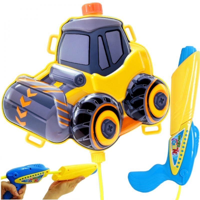 Gyermek hátizsák vízágyúval - Építési henger