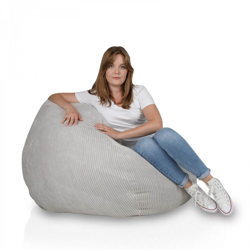 ECOPUF babzsák - SAKWA L Velvet Manchester VELVER - kordbársony: SZ83