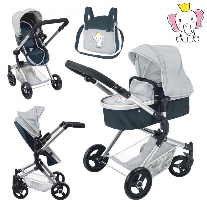 Kombinált babakocsi Woopie Royal 3 az 1-ben