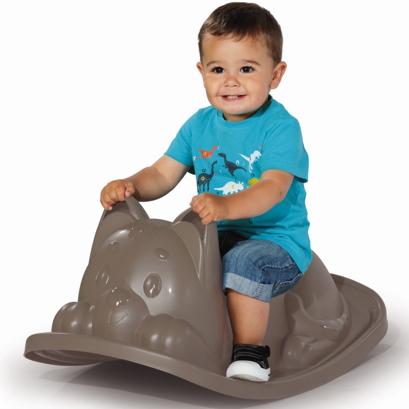 Baba egyensúlyi hinta - Zöld cica Szürke: szurke