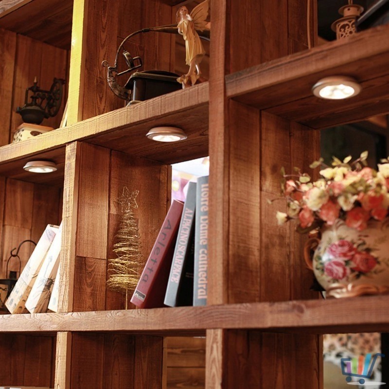 Vezeték nélküli LED lámpák távirányítóval 6db