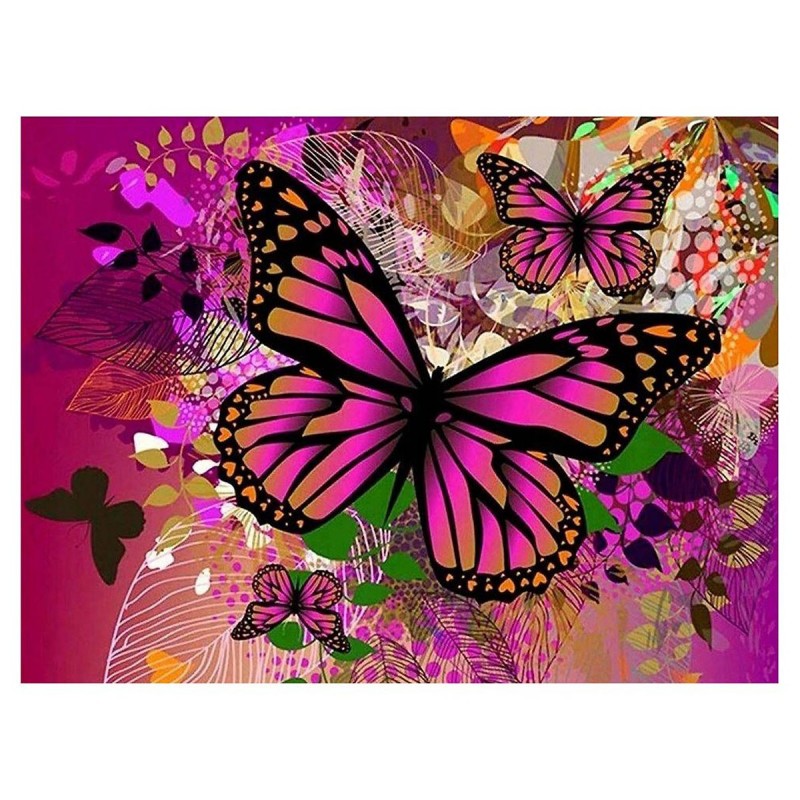 5D gyémánt mozaik - Pillangó
