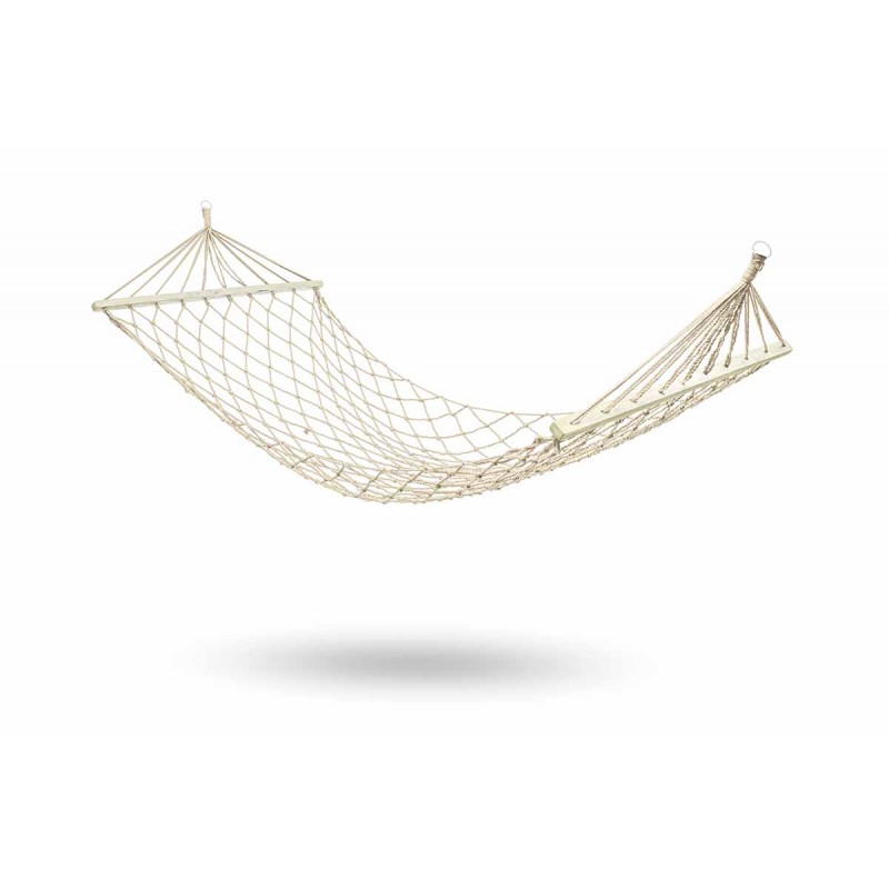 Hamak - Kötött függőágy 200x80cm, rúddal 80cm