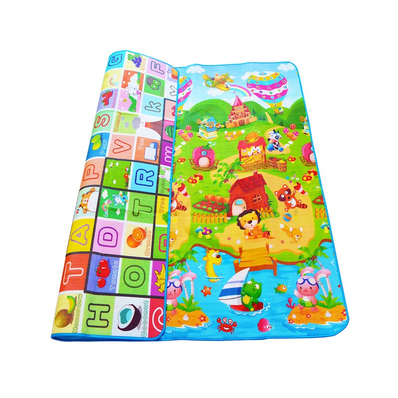 Kétoldalas játszószőnyeg Safari 200x170 cm