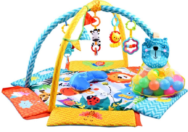 Gyerek jatszószőnyeg színes golyókkal - CICI LOVE