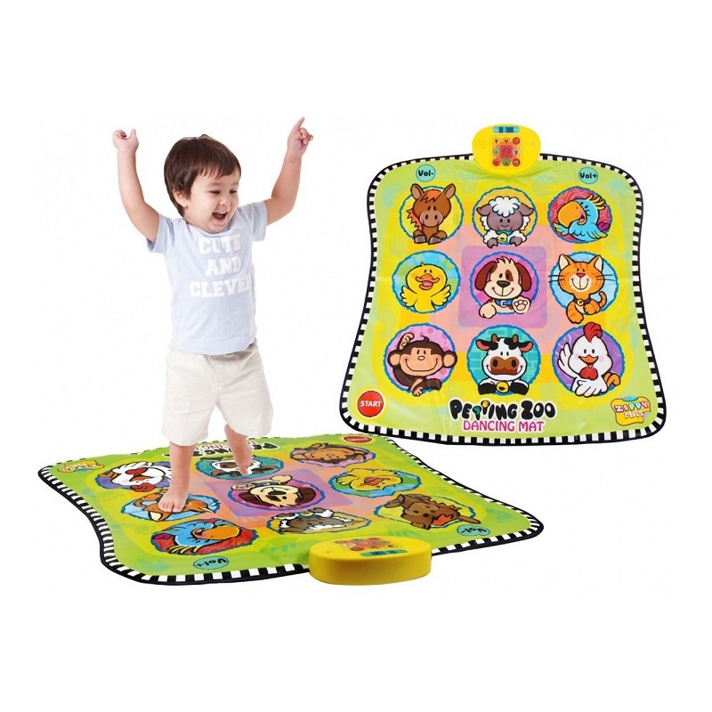 Táncszőnyeg Állatkák 93 x 89 cm