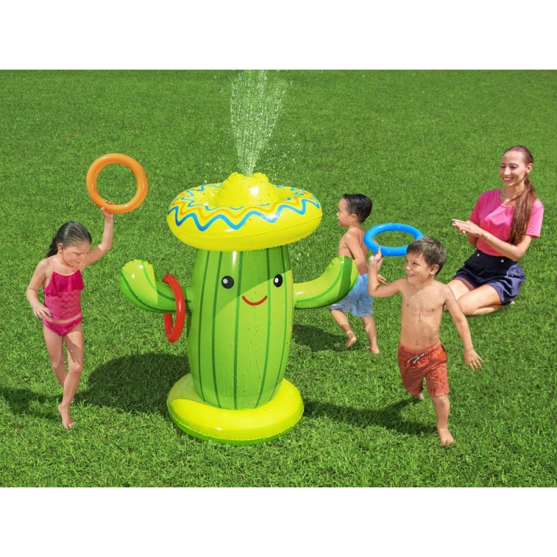 Felfújható szökőkút - Kaktusz szombréróval