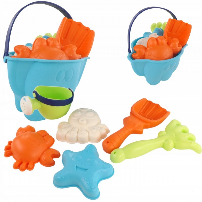 Kiegészítő készlet a homokozóhoz - Elefánt 7db