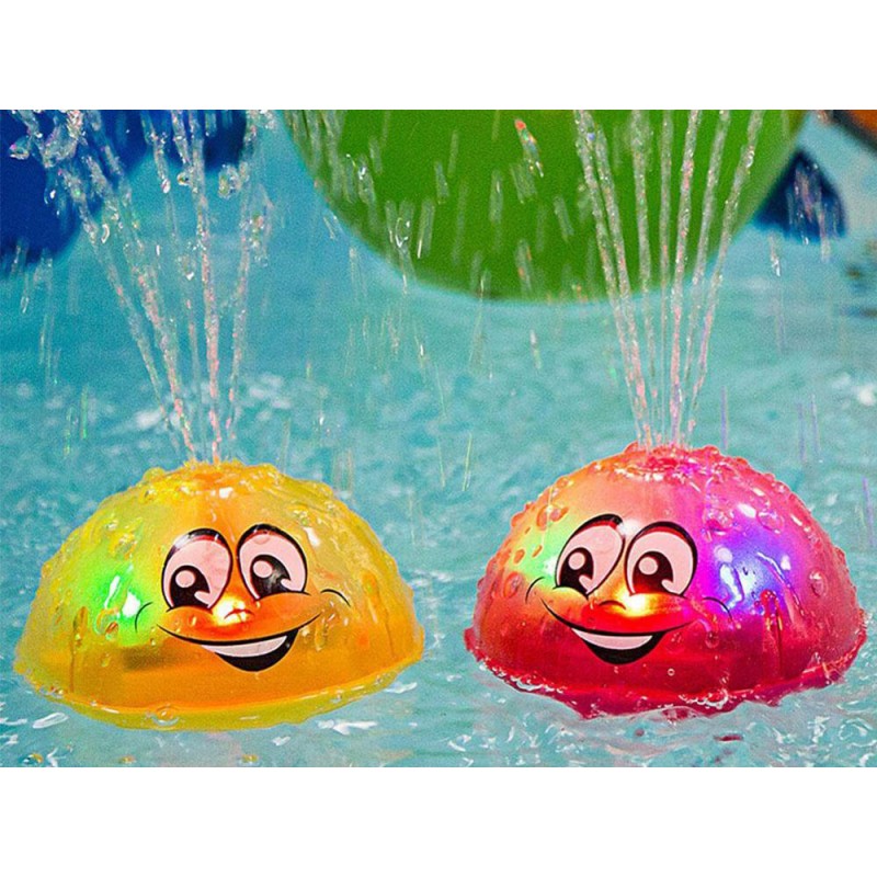 Lebegő fényszökőkút a fürdőhöz