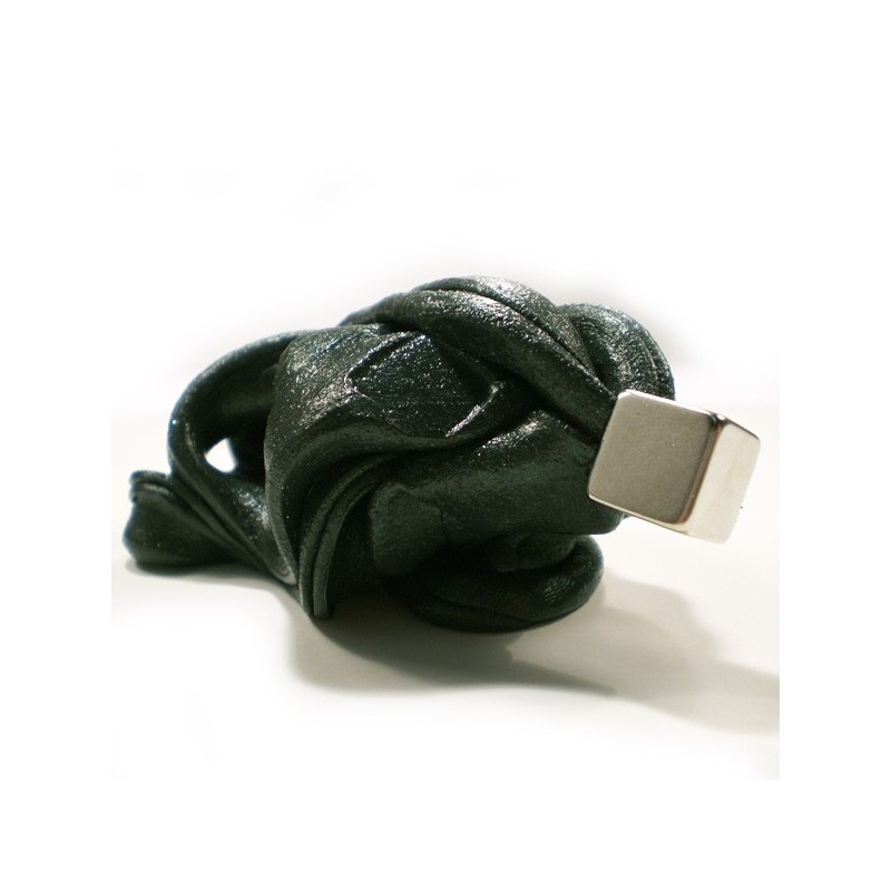 Intelligens gyurma - Fekete - Szupermágneses