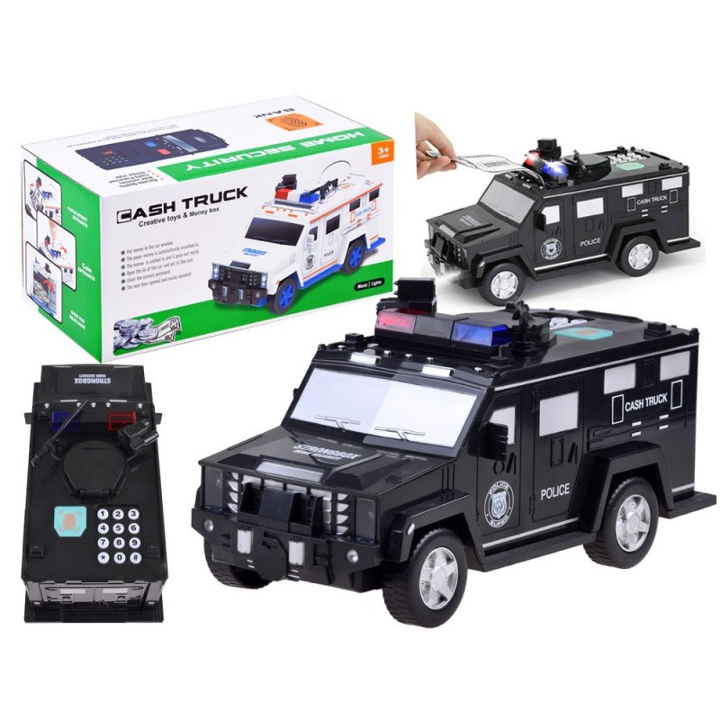 Gyermek széf - rendőr játékautó