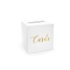 ajandekdoboz cards feher 24x24x24cm 2