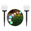 napelemes kerti lampak rgb golyo 10cm 4 db 8