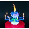 torta gyertya szuletesnapi zenelo lotuszvirag