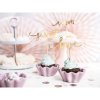 torta dekor keszlet muffinra arany 6db 4