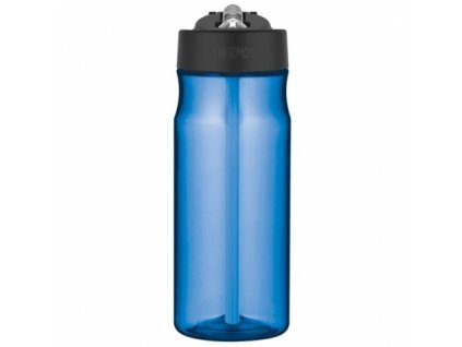 THERMOS Hydratační láhev s brčkem - světle modrá
