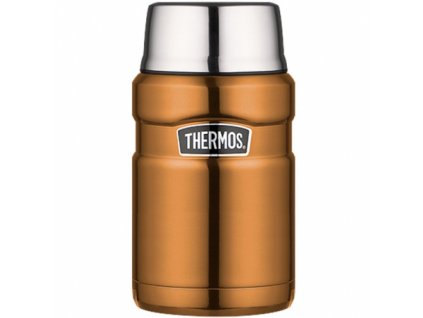 THERMOS Termoska na jídlo se šálkem - měděná