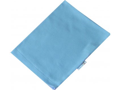 ESITO | Žínka bavlna úplet Jersey - modrá / 19 x 14 cm