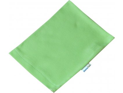 ESITO | Žínka bavlna úplet Jersey - zelená / 19 x 14 cm