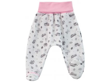 ESITO | Polodupačky bavlna Toys vel. 56 až 68 - růžová / 56
