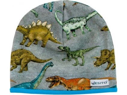 ESITO Dětská čepice Dinosaurus - dinosaurus / 28