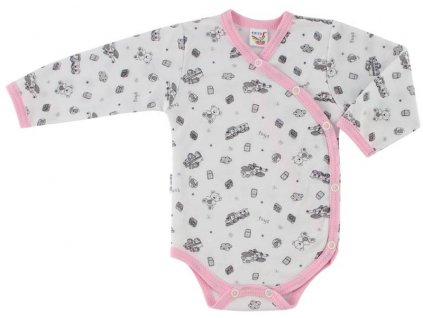ESITO Bodyčko zavinovací Toys vel. 50, 56 - růžová / 50