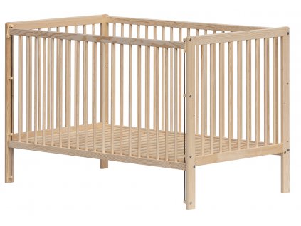Dětská postýlka - Scarlett DOMINIK přírodní ECO (borovice), stahovací bočnice - 140 x 70 cm