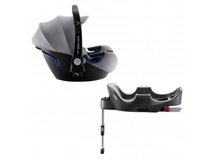 BRITAX Autosedačka Baby-Safe 2 i-Size Bundle Flex, Cool Flow - Silver