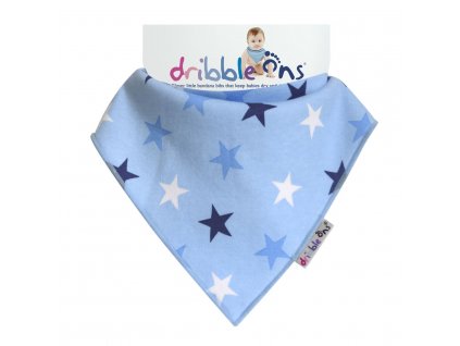 Kikko Dribble Ons Designer Blue Stars