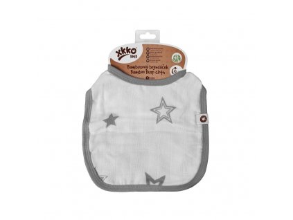Kikko Bambusový bryndáček XKKO BMB - Silver Stars