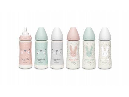 SAUVINEX SUAVINEX | Premium láhev 360 ml L HYGGE vousky - zelená