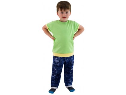ESITO Dětské tričko jednobarevné vel. 86 - 92 - zelená / 92