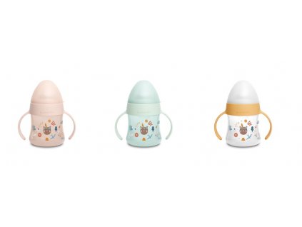 SAUVINEX SUAVINEX | První láhev s oušky FOREST 150 ml - oranžová