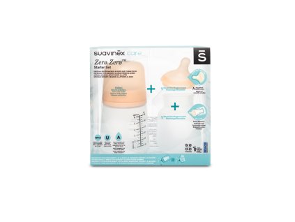 SAUVINEX SUAVINEX | ZERO ZERO Anti-koliková láhev 180 ml A - SADA