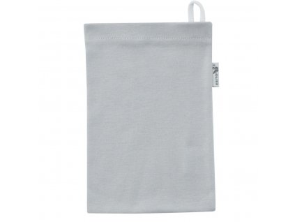 ESITO Žínka bavlna úplet Jersey - šedá / 19 x 14 cm