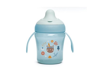 SAUVINEX SUAVINEX | Nerozlitný hrníček FOREST 200 ml - modrá