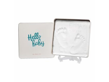 BABY ART Rámeček s víkem pro otisk Magic Box Square Essentials