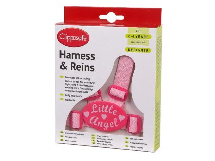CLIPPASAFE Vodítko pro dítě, Pink, Růžová