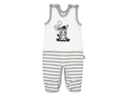 Kojenecké bavlněné dupačky New Baby Zebra exclusive Velikost: 56 (0-3m)