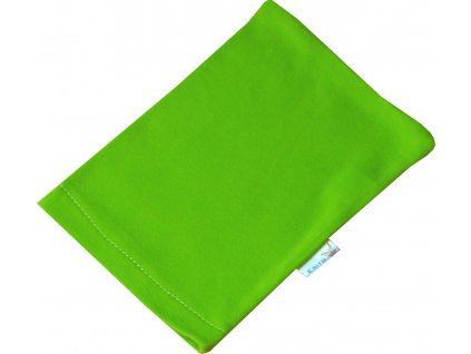 ESITO | Žínka bavlna úplet Jersey - sytá zelená / 19 x 14 cm