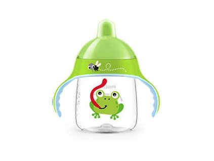 AVENT SCF753/04 Hrníček s pítkem PREMIUM 260 ml 12+ zelený