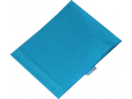 ESITO | Žínka bavlna úplet Jersey - tyrkysová / 19 x 14 cm