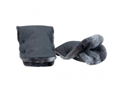 ESITO | Rukávník Golf Softshell Aljaška Grey - šedá / 2x 23 x 21 cm