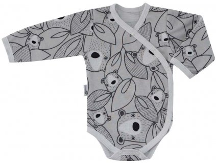 ESITO | Bodyčko zavinovací Brumla Grey - šedá / 62