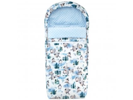 ESITO | Fusak Soft 4v1 Ptáčci modrá - modrá / 110 x 49 cm