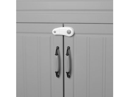 ZOPA Zámek skříněk 2ks, white/grey