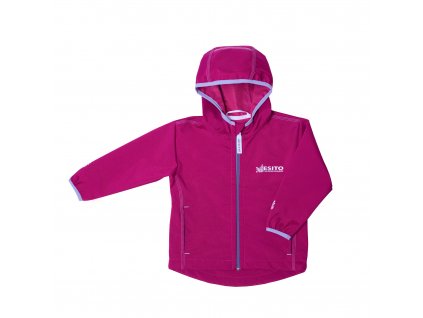 ESITO | Dětská letní softshellová bunda Mono Fuchsie - fuchsiová / 92