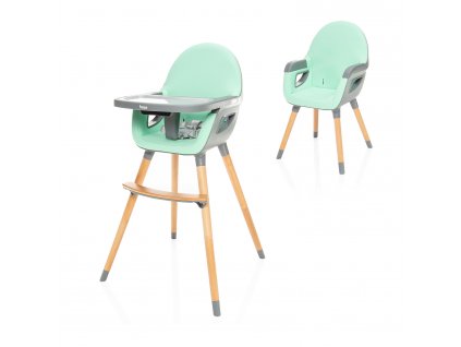 ZOPA Dětská židlička Dolce 2, Ice Green/Grey