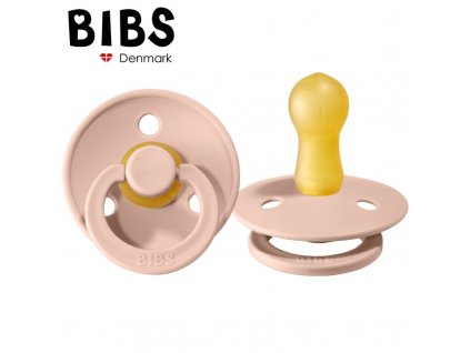 BIBS DUDLÍK KAUČUK KULATÝ TŘEŠINKA BLUSH M